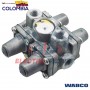 VALVULA 4 VIAS VW 8140-9150-18310 WABCO 4 vías, Consep, Limitadora, Reguladores, Reboses, Tanques, Drenajes, Gobernadores WABCO