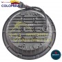 FARO DE LUJO 7 PULGADAS ALTAS Y BAJAS AMARILLO 5000LM 9-36V