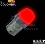 BOMBILLO LED FRENO COB FIJA + FLASH COLOR ROJO 24V BEST Luces LED BEST