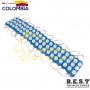 MODULO O CAPSULA 3 LED AZUL HIELO 12V