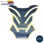 PROTECTOR PARA TANQUE DE MOTO DE COLOR DORADO BEST