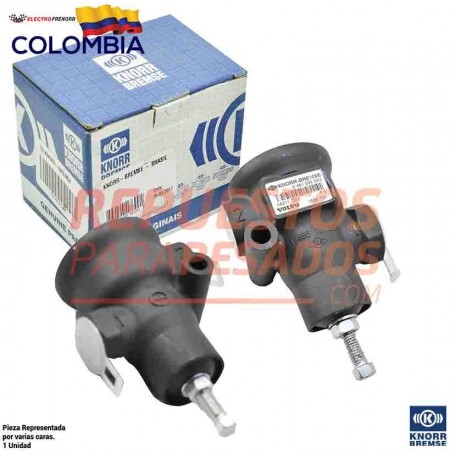 VALVULA LIMITADORA DE PRESION KNORR ISUZU 4 vias, Consep, Limitadora, Reguladores, Reboses, Tanques, Drenajes, Gobernadores