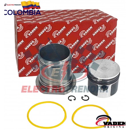 CAMISA PISTON Y ANILLOS DE 92 MM EN STD VADEN Empaquetaduras de Compresores 05
