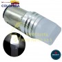 BOMBILLO DE FRENO FIJO + FLASH COLOR BLANCO12 V BEST