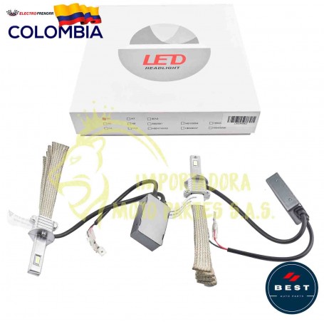 BOMBILLO  H1  LED CON DISIPADOR  12-24 VOLT