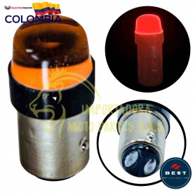BOMBILLO LED FRENO COB FIJA COLOR ROJO 24V BEST