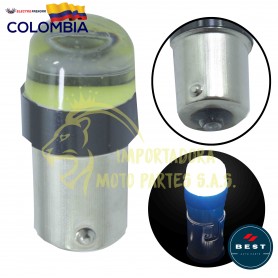 BOMBILLO LED DIRECCIONAL COB FLASH COLOR BLANCO 12V BEST