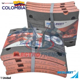 JUEGO BLOQUES DE FRENO 9144 (D) FORMULACION MCBLOCK INCOLBEST