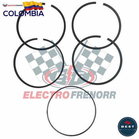 JUEGO DE ANILLOS COMPRESOR CUMMINS 3 7-8 ELECTRONICO EN 030 BEST