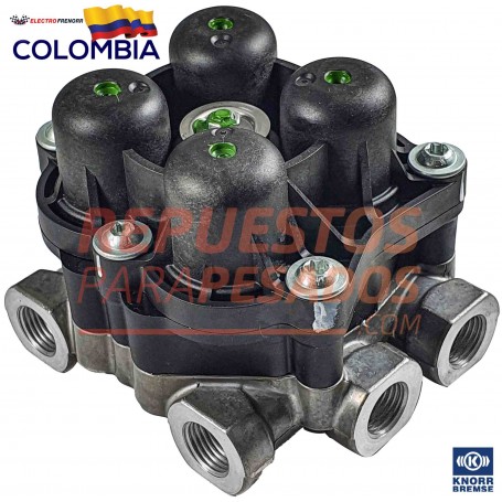 VALULA 4 VIAS VOLVO VARIOS CIRCUITOS KNORR