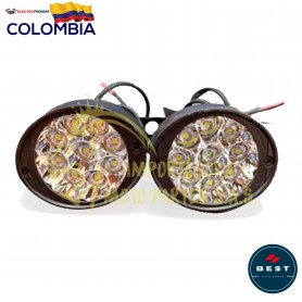 EXPLORADORA FIJA+FLASH 12V BLANCA 1150LM BEST