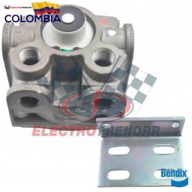 VALVULA RELAY R12 ENTRADAS HORIZONTAL- SALIDAS MIXTAS BENDIX