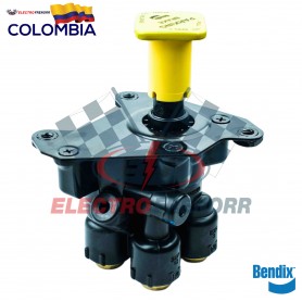 VALVULA PARQUEO 3-8 ACOPLE RAPIDO BENDIX