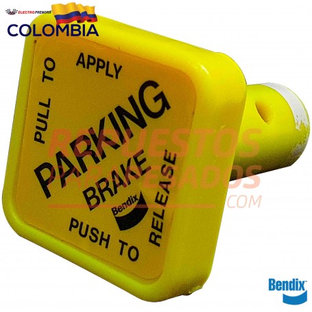 BOTON DE ACCIONAMIENTO  AMARILLO BENDIX