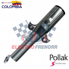 SWITCH LUCES 7 VIAS TRAILER C-RESORTE MACHO POLLAK