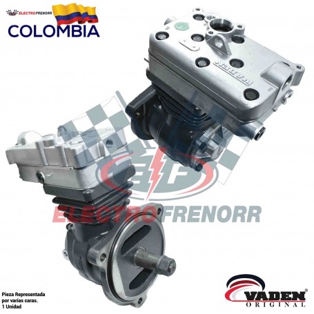 COMPRESOR MACK MP8 CON TAPA DE ALUMINIO VADEN Compresores Completos 01