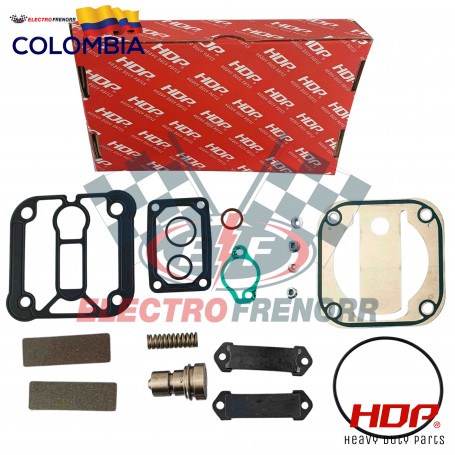 EMPAQUETADURA REPACION COMPLETA COMPRESOR 815 CON VALVULA DE ALIVIO VOLVO HDP