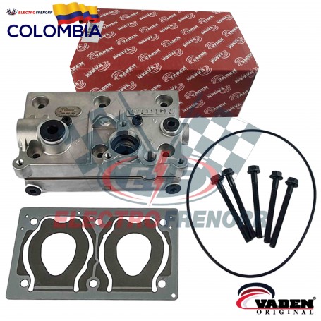 CULATA COMPRESOR MP8 DOBLE PISTON  VADEN