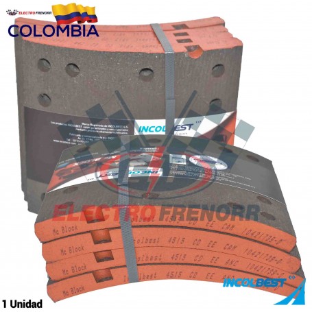 JGO BLOQUES DE FRENO 4515 (CD) FORMULACION MCBLOCK INCOLBEST