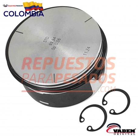 PISTON 100MM  Y ANILLOS (+250+250+400) MERCEDES BENZ ACTROS 3335 EN STD VADEN