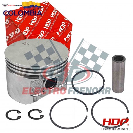 PISTON Y ANILLOS DE 85 MM EN 40 HDP