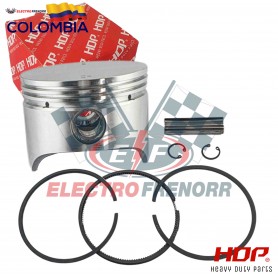 PISTON Y ANILLOS 92 MM EN 10 HDP