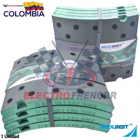 JUEGO BLOQUES DE FRENO 9000 (D) FORMULACION FXBEST INCOLBEST