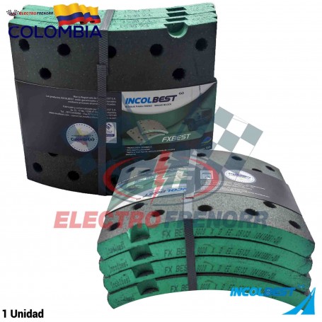 JUEGO BLOQUES DE FRENO 9000 (XD) FORMULACION FXBEST INCOLBEST