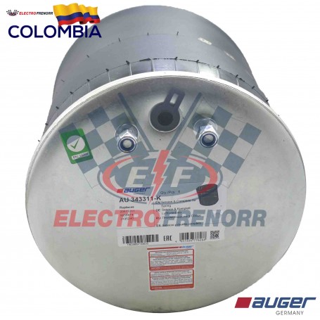 BOMBONA SUSPENSIÓN EJE DELANTERO (CON BASE BAJITA) VOLVO BUS VOLVO B12R- B12M AUGER
