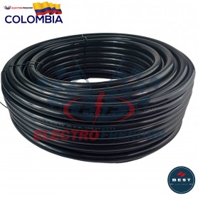 MANGUERA TIPO TUBIN  1/8 NEGRA MTS BEST