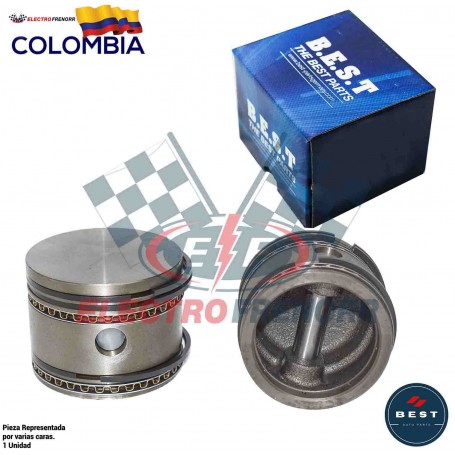 PISTON Y ANILLOS (UNIDAD)  TUFLO 750 EN STD BEST