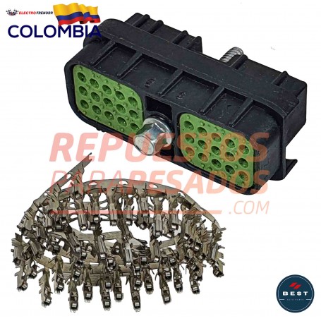 CONECTOR ORIGINAL X 30 VIAS PARA PESADO BEST