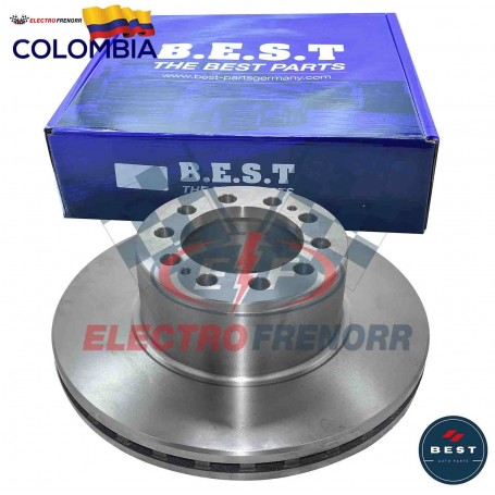 DISCO FRENO MERCEDES BENZ ACTROS DELANTERO VENTILADO BEST