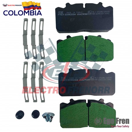PASTILLAS DE FRENO LO915 BLU  EGE FREN