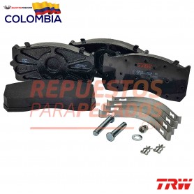 PASTILLAS DE FRENO MERCEDES BENZATEGO 1016 - 1017 -  TRW
