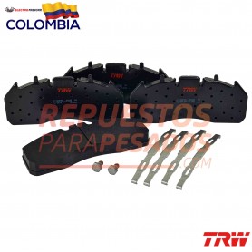 PASTILLAS DE FRENO VOLVO B12 - TRW