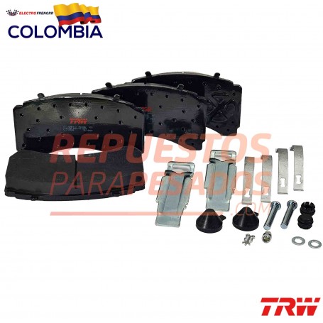 PASTILLAS DE FRENO MERCEDES BENZ ACTROS/ATEGO TRASERAS  TRW