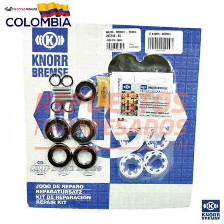 EMPAQUETADURA REPARO VALVULA 4 VIAS KNORR BREMSE