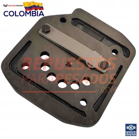 PLACA PORTA CHEQUES GOBERNADOS KNORR