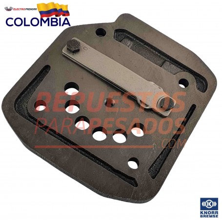 PLACA PORTA CHEQUES GOBERNADOS KNORR