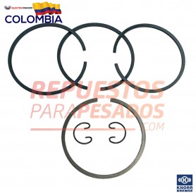ANILLOS AIRE COMPRESOR CHEVROLET NPR  JGO (4) KNORR
