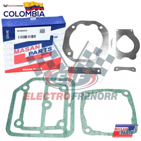 EMPAQUETADURA REPARACION CULATA COMPRESOR LK38 KNORR (SIN TORNILLOS) MASAN PARTS