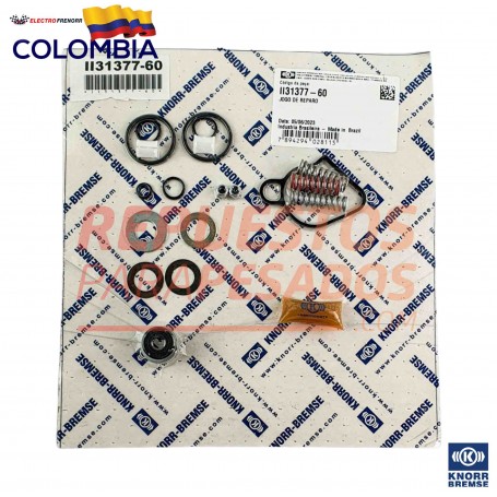 JUEGO REPARACION VALVULA FRENO DE MANO AGRALE CHEVROLET NPR MERCEDES BENZ KNORR