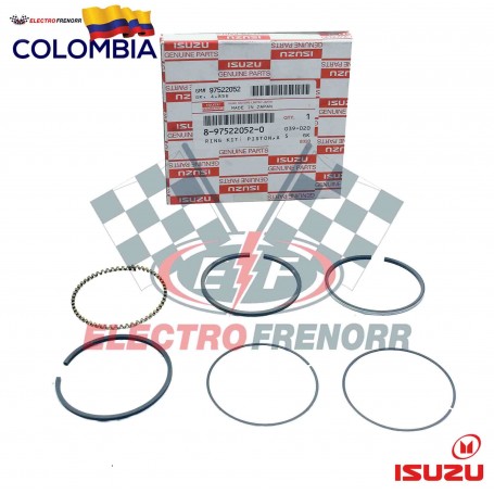 ANILLOS COMPRESOR ISUZU NQR ISUZU