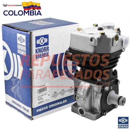 COMPRESOR NPR AGUA SALIDA ABAJO KNORR