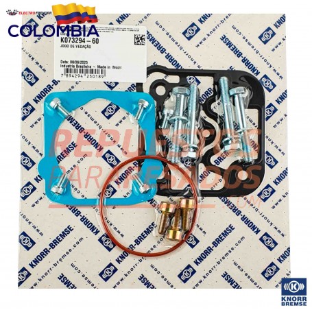 EMPAQUETADURA COMPRESOR CUMMINS ISF 3.8 COMPLETO  KNORR