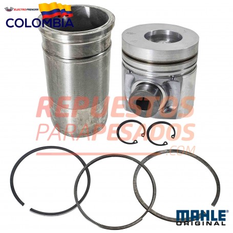 KIT CAMISA, PISTON Y ANILLOS MWM 4, 10/6, 10 MAHLE