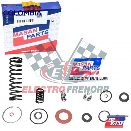 EMPAQUETADURA PARA EL MANTENIMIENTO DEL SECADOR DE AIRE TIPO KNORR MASAN PARTS