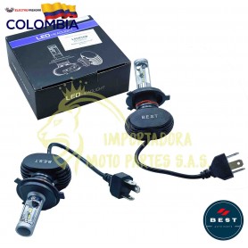 BOMBILLO H4 LED COLOR BLANCO BEST