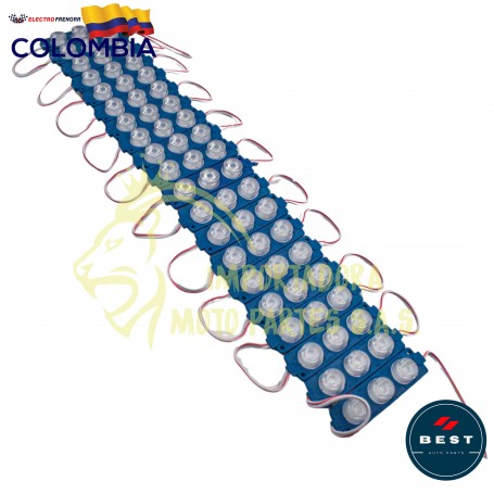 MODULO O CAPSULA 3 LED AZUL 12V
